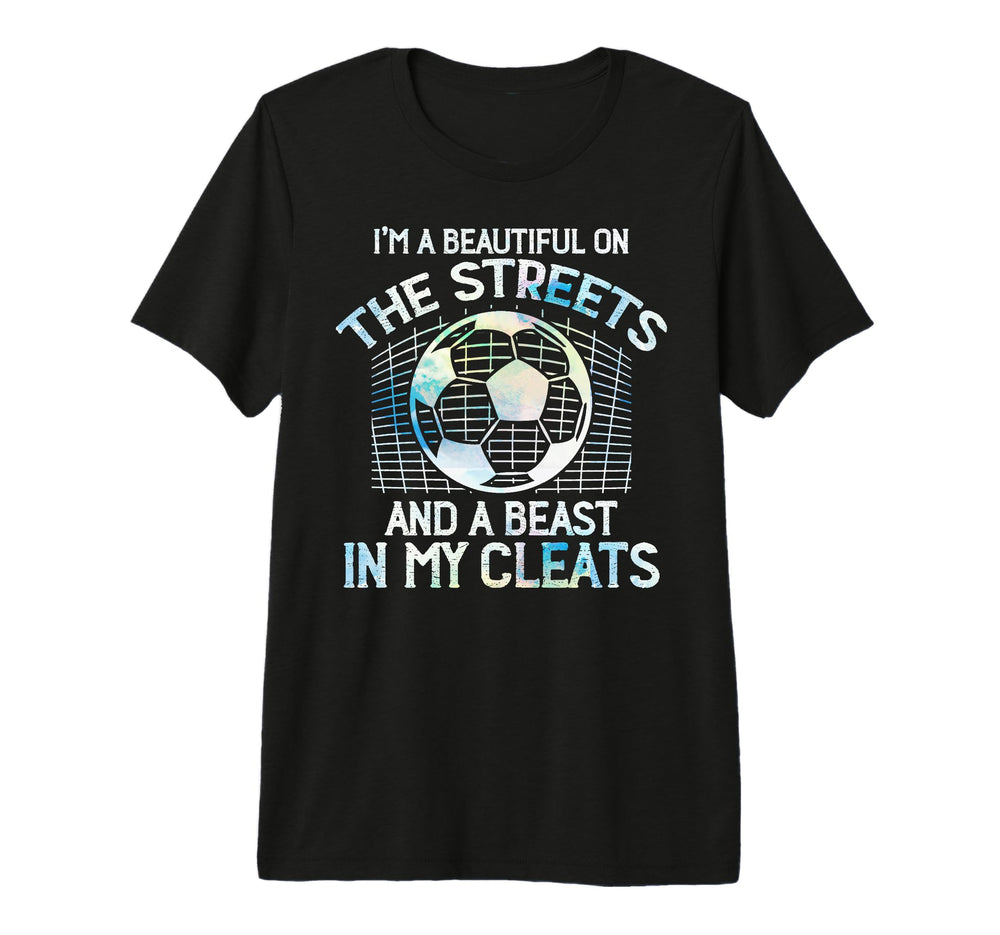 Soccer Player Team Cleats Goalie T-Shirt - Unique Graphic for Adults