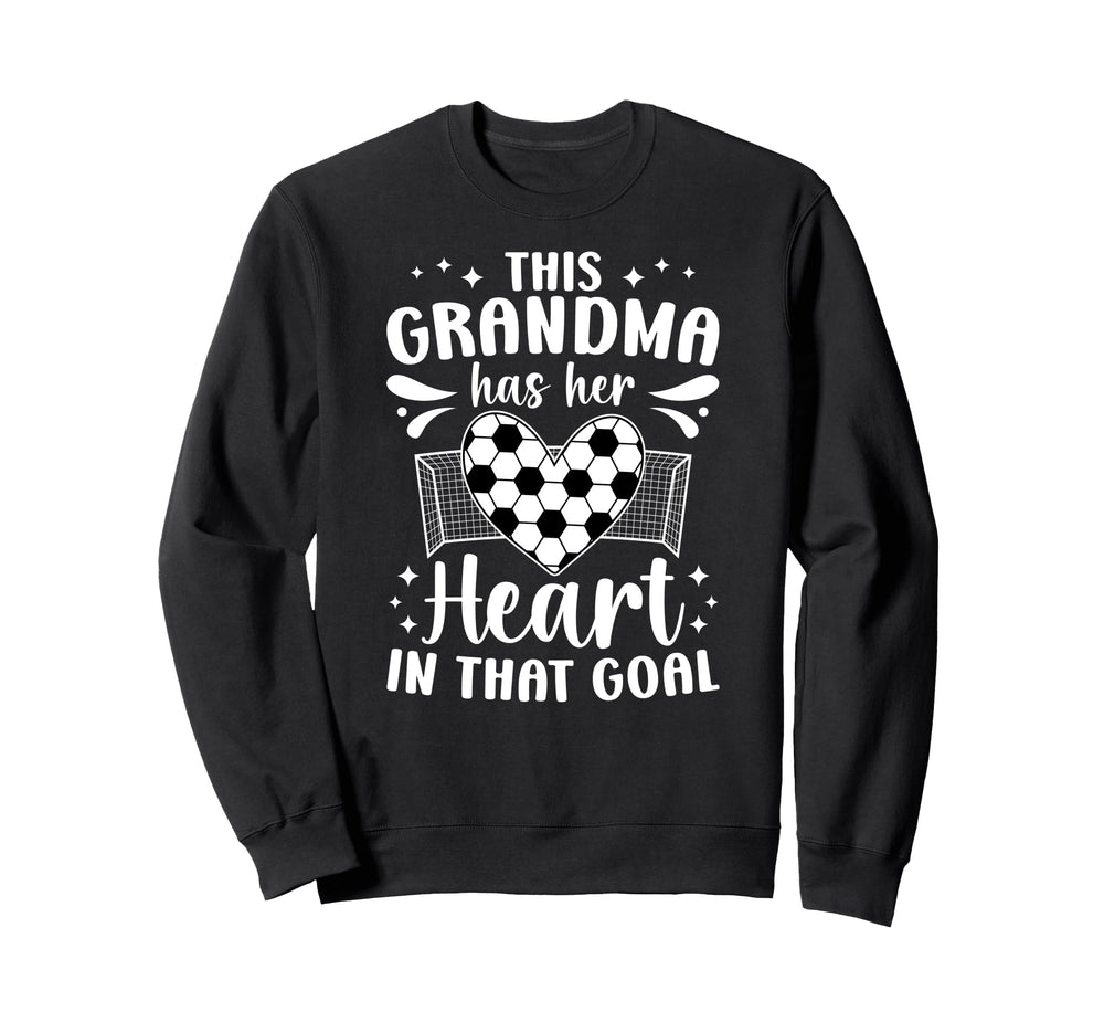 Proud Soccer Goalie Grandma Sweatshirt - Fun Novelty Design for Adults