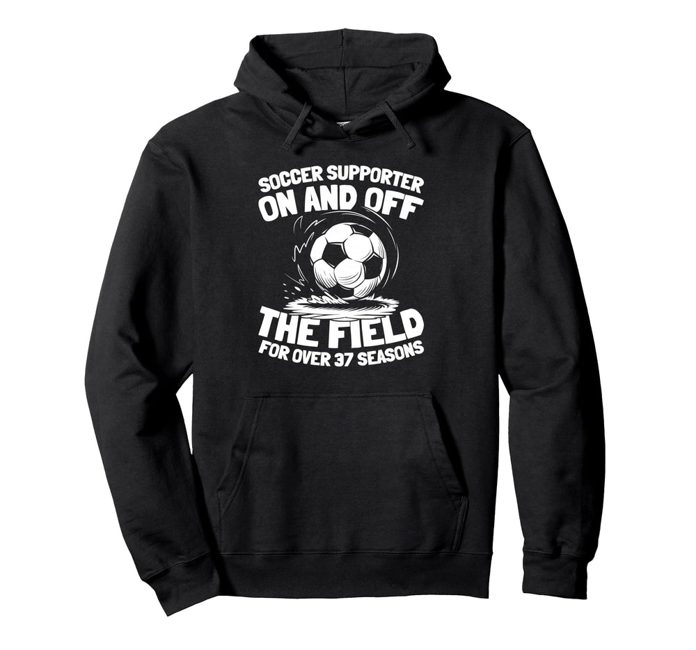 37Th Birthday Player Sports Team Hoodie - Fun Novelty Design Men Women