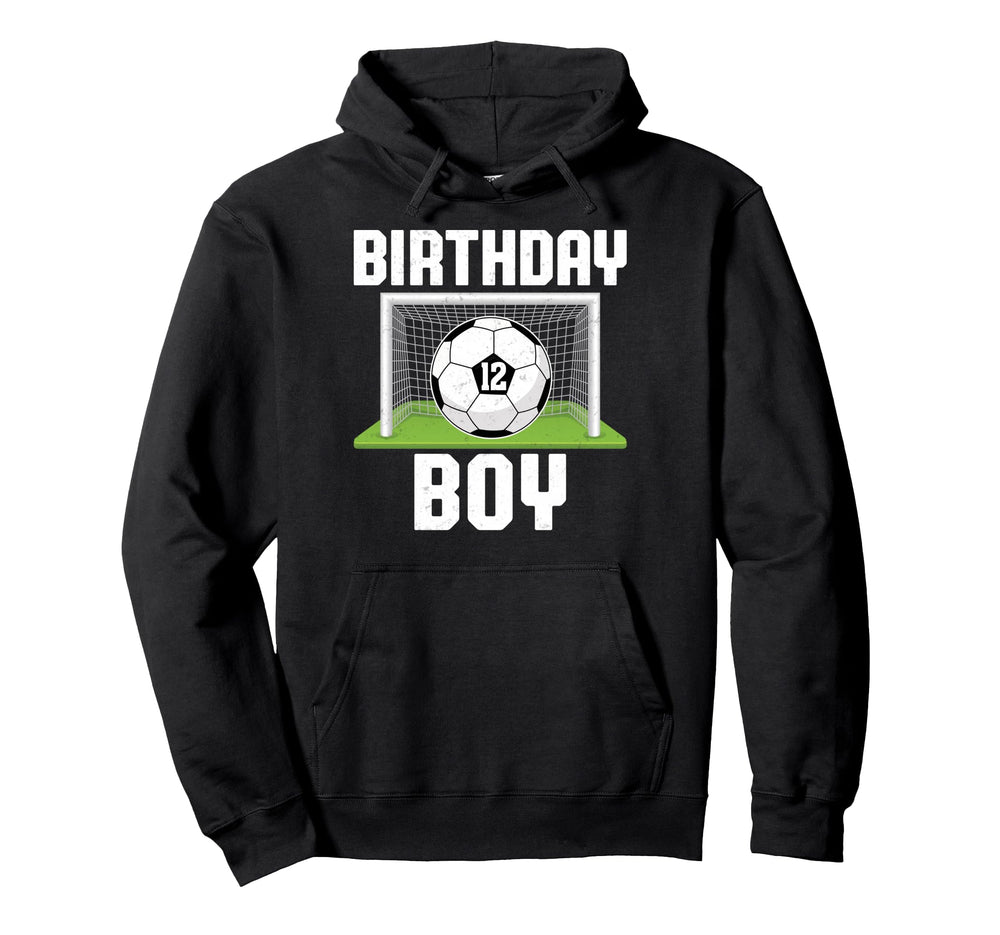 12Th Birthday Soccer Lover Sports 12 Years Hoodie - Trendy Graphic Unisex