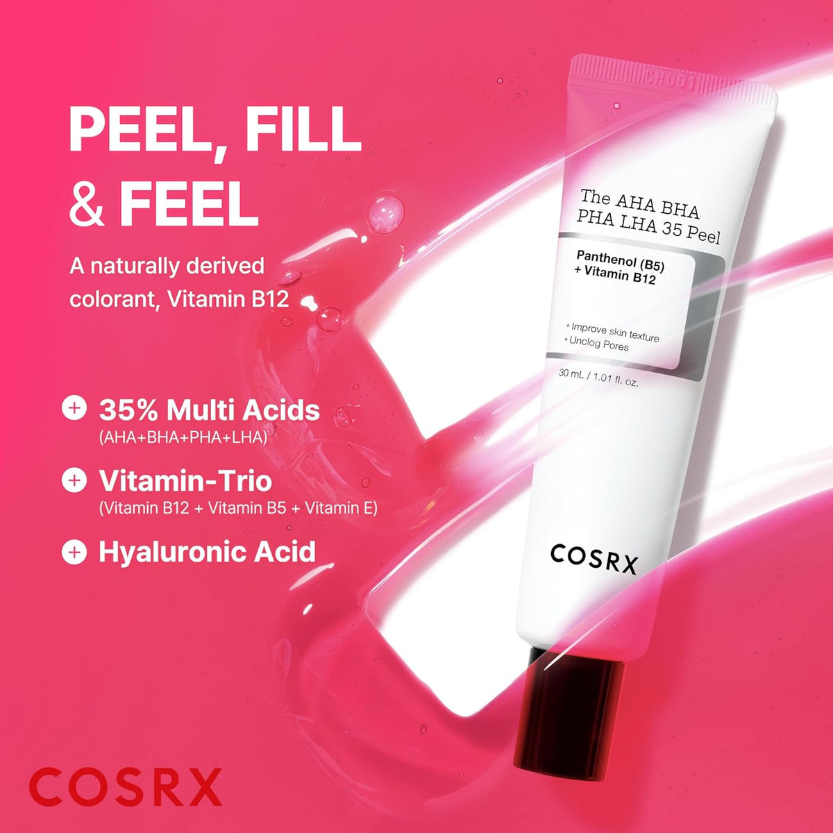 Cosrx The AHA BHA PHA LHA 35 Peel - Snipetell