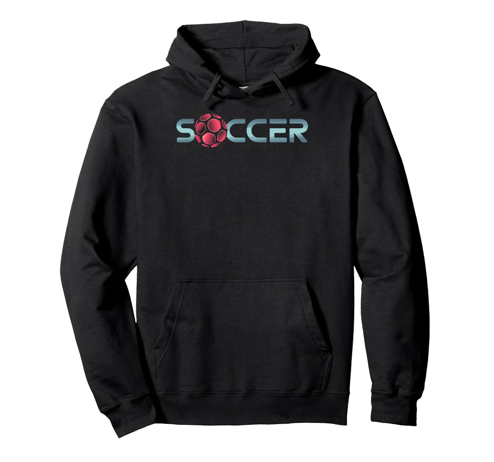 Soccer Football Ball Soccer Player Coach Fan Hoodie - Unique Graphic Unisex
