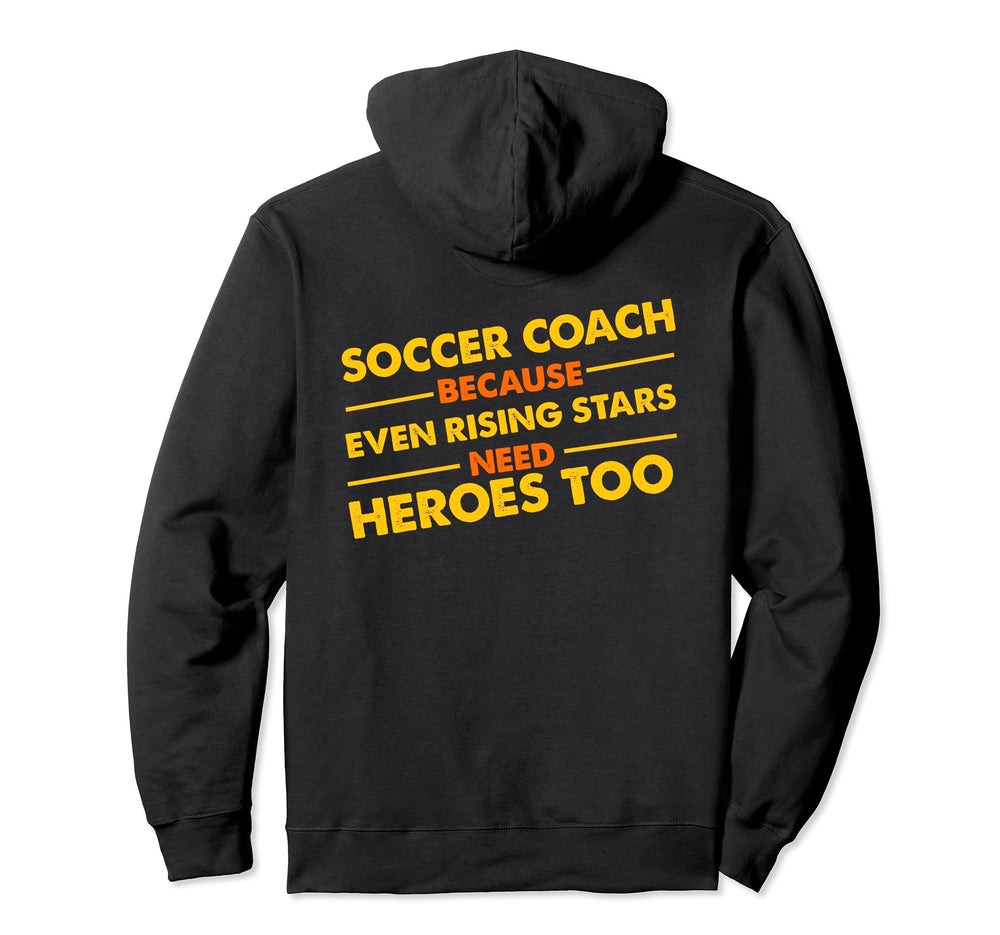 Soccer Coaching Training Trainer Soccer Hoodie - Minimalist Print Unisex