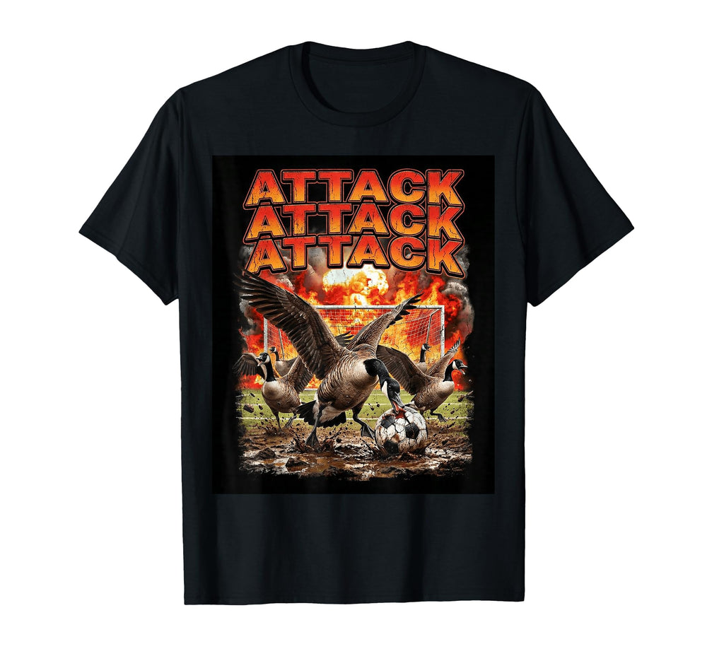Funny Aggressive Goose Meme Bootleg T-Shirt - Streetwear Style for Adults