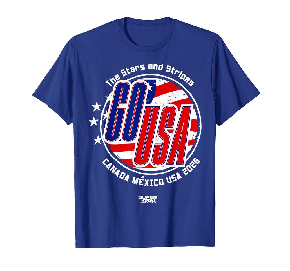 2026 Usa Soccer Fan World Cup T-Shirt - Casual Everyday Wear for Adults