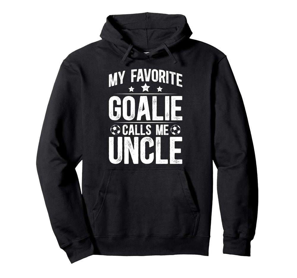 Proud Soccer Goalie Uncle Soccer Hoodie - Custom Art Print for Adults