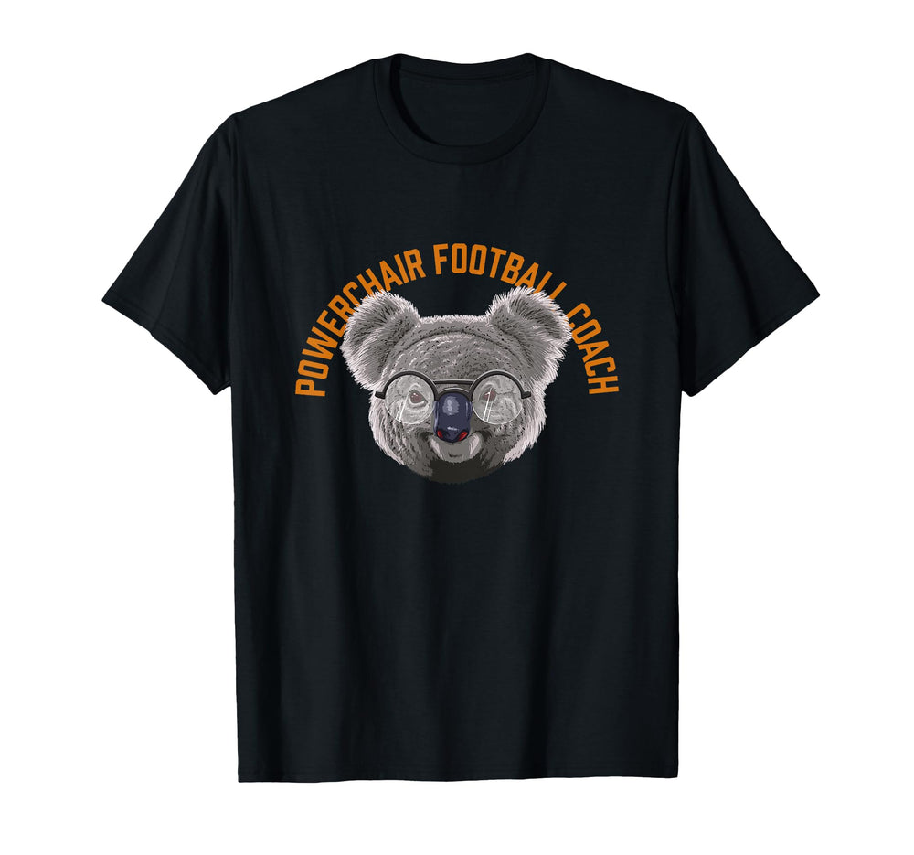 Koalified Powerchair Football Coach Power T-Shirt - Unique Graphic Unisex