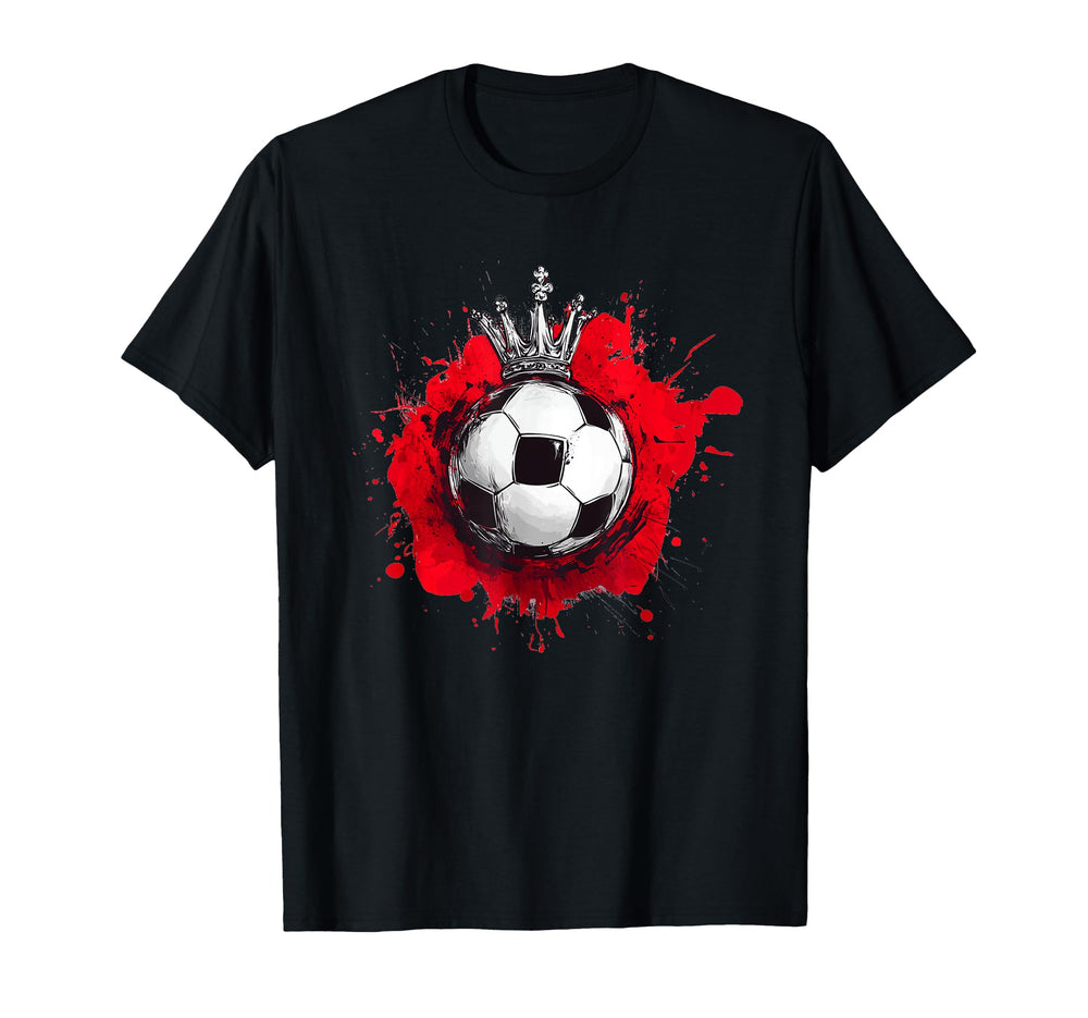 Play Like King This Soccer Ball Outfit T-Shirt - Unique Graphic for Adults