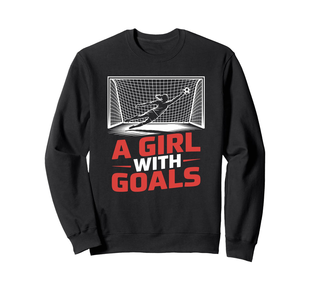 Goal Keeper Designs Soccer Lover Sweatshirt - Custom Art Print Unisex