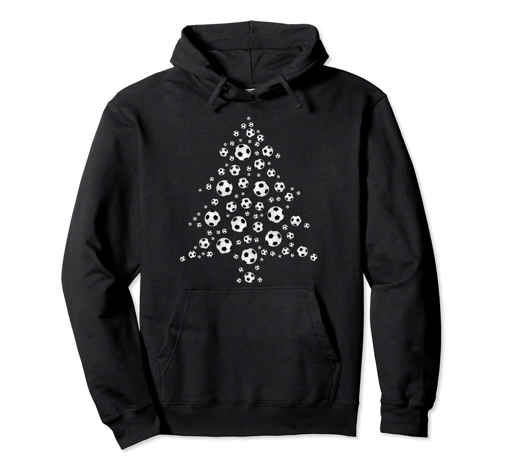 Soccer Balls Tree Coach Hoodie - Graphic Print for Adults