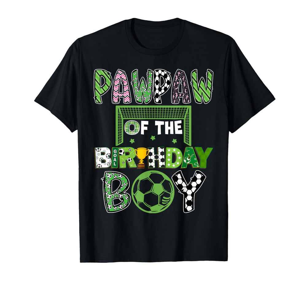 Pawpaw Birthday Soccer Player Birthday T-Shirt - Custom Art Print Unisex