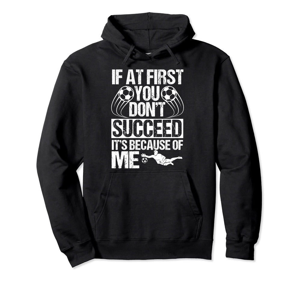 Goalie Soccer Player Goalkeeper Hoodie - Custom Art Print Men Women