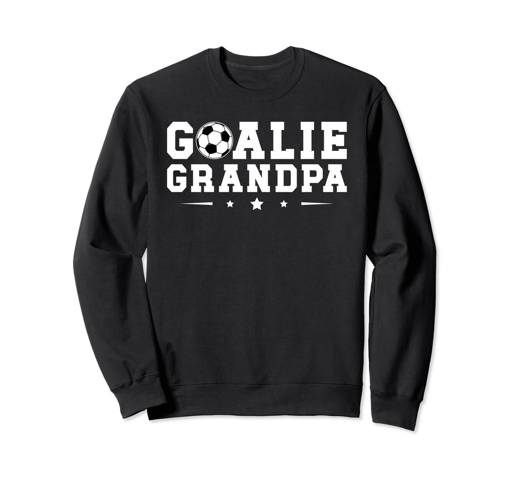 Soccer Goalie Grandpa Soccer Sweatshirt - Custom Art Print Unisex