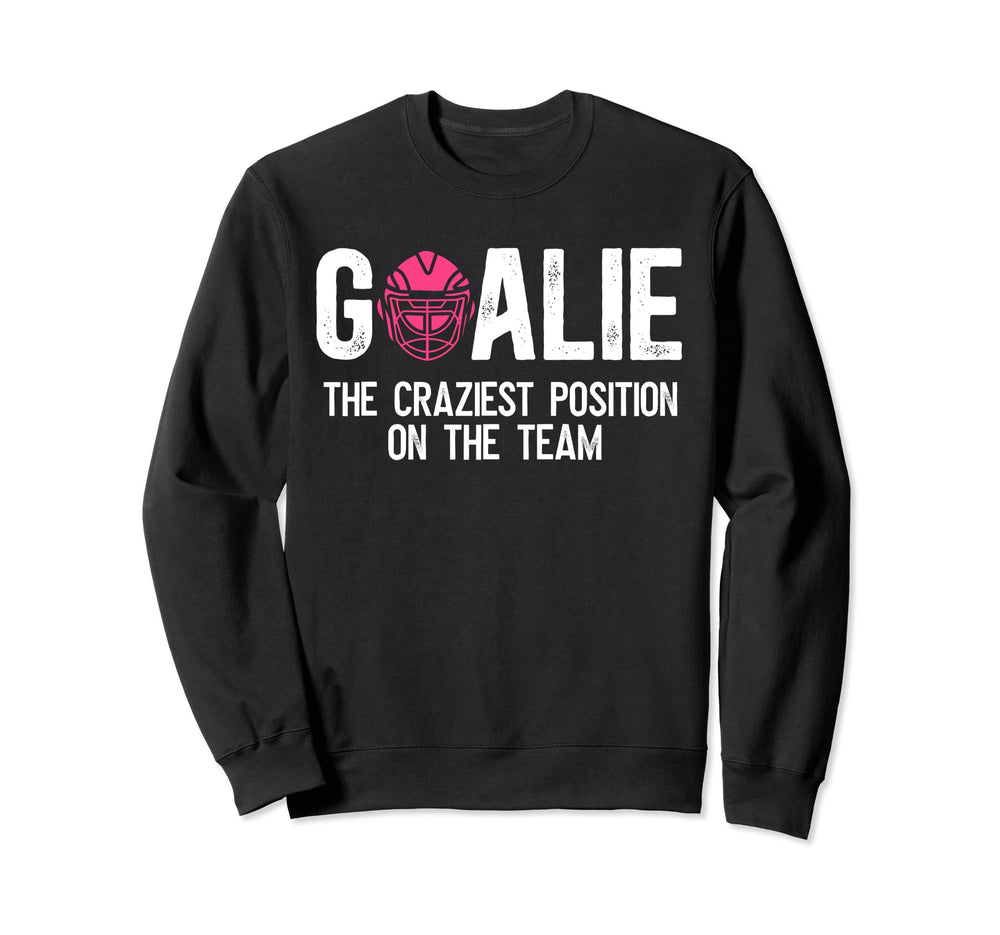 Field Hockey Goalie Definition Sweatshirt - Aesthetic Graphic for Adults