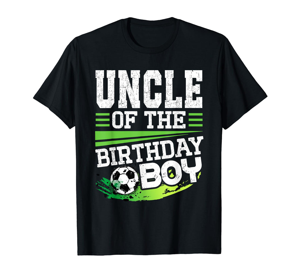 Soccer Birthday Uncle Birthday Uncle T-Shirt - Streetwear Style for Adults