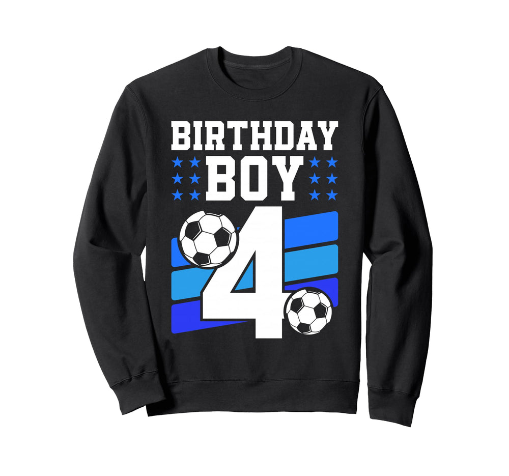 4 Years Old 4Th Birthday Gift Bday Sweatshirt - Streetwear Style Unisex