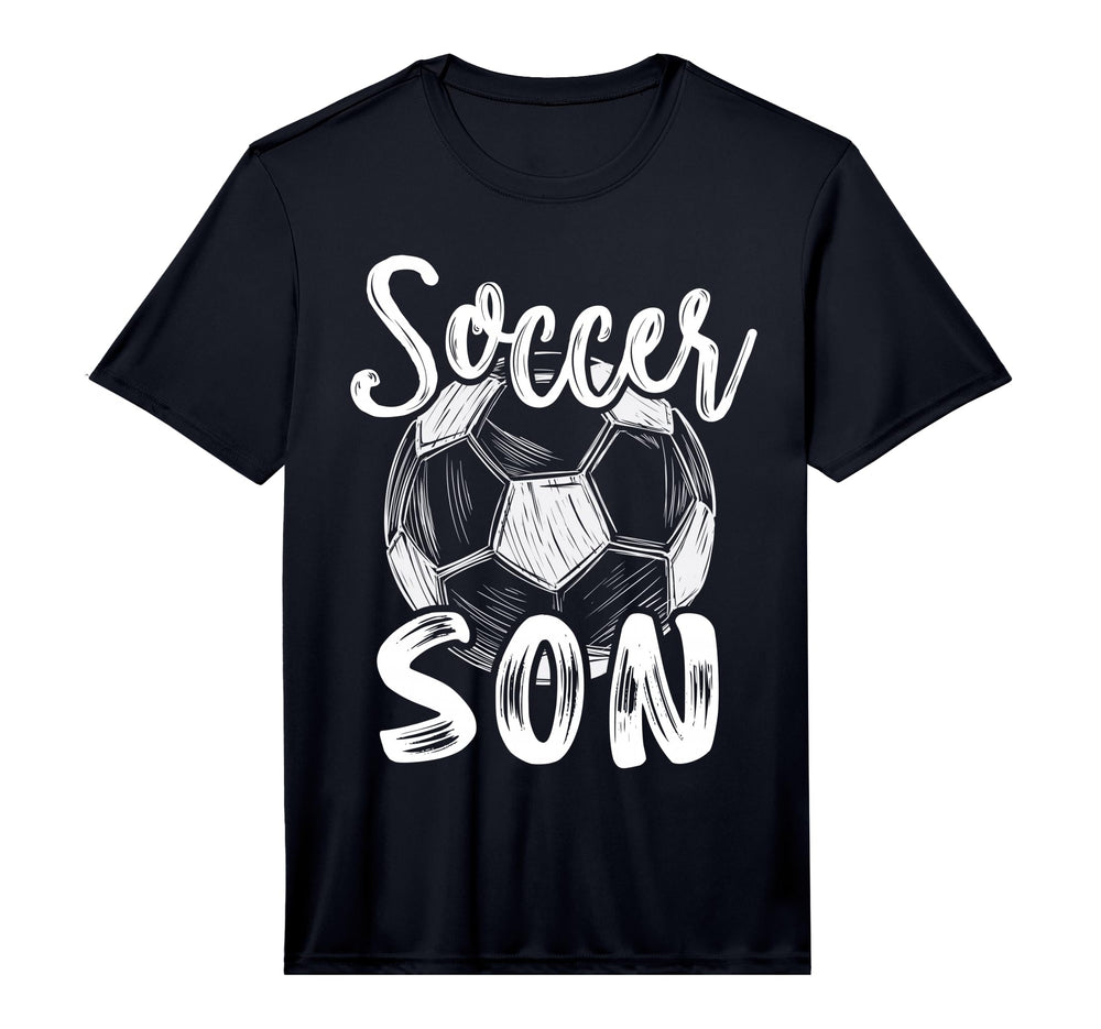 Soccer Son Family Matching Team Player T-Shirt - Graphic Print Unisex