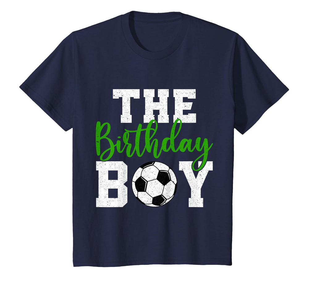 Birthday Matching Family Soccer Birthday T-Shirt - Graphic Print for Adults