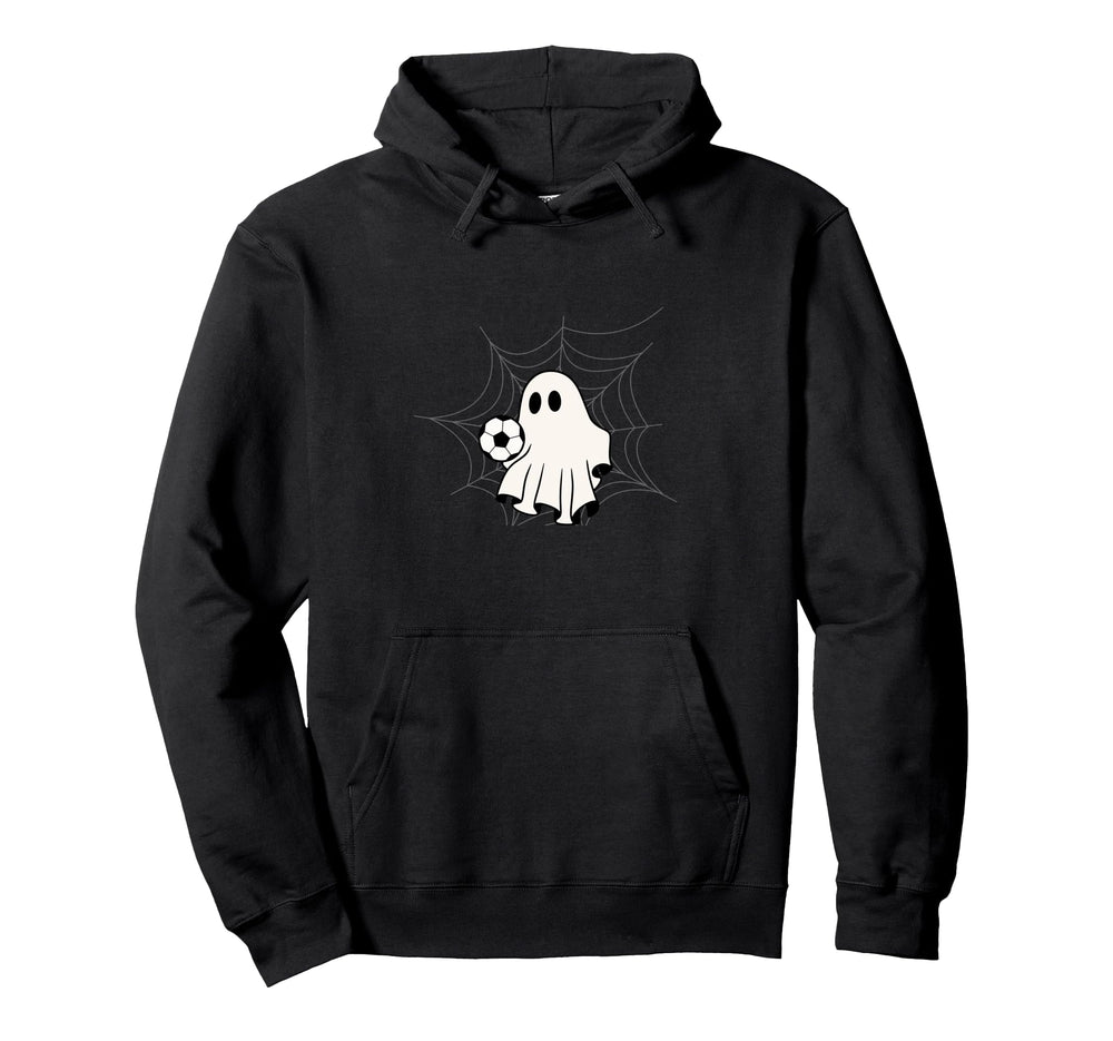 Ghost Playing Soccer Soccer Team Soccer Hoodie - Aesthetic Graphic Unisex