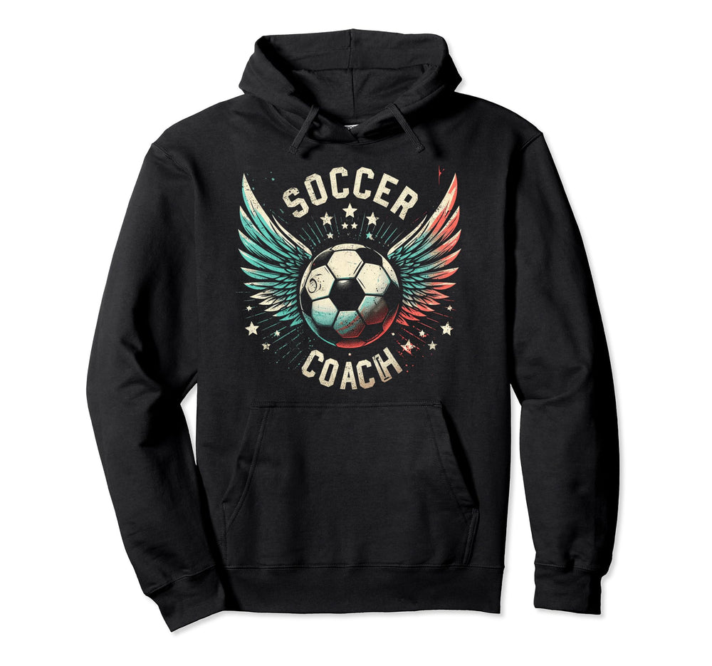 Soccer Coach Training Coaching Hoodie - Casual Everyday Wear Men Women