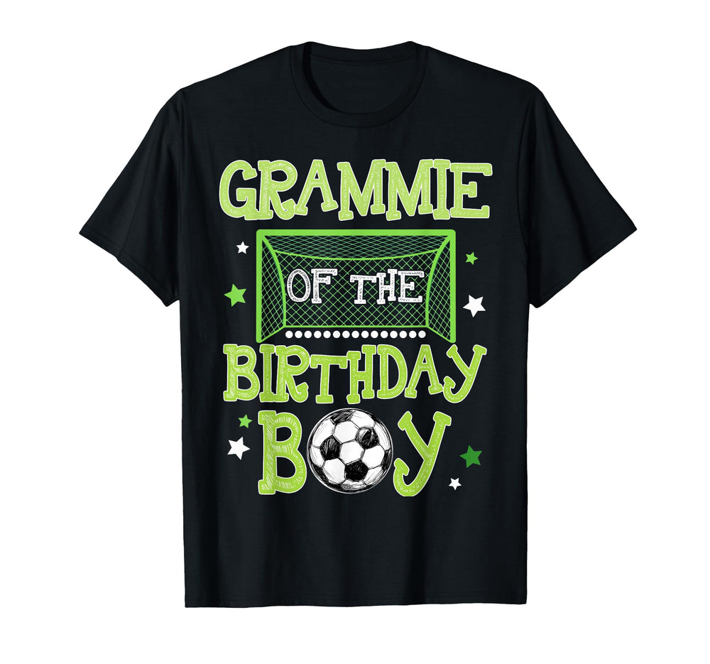 Grammie Birthday Soccer Family Matching T-Shirt - Fun Novelty Design Unisex