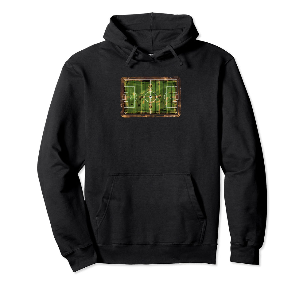 Soccer Field Diagram Soccer Coach Hoodie - Custom Art Print Men Women