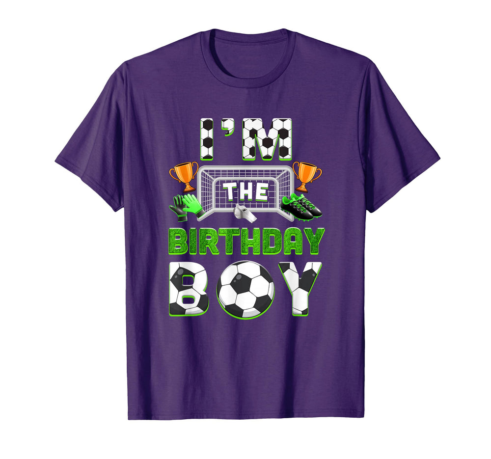 Im Birthday Soccer Family Matching T-Shirt - Unique Graphic for Adults