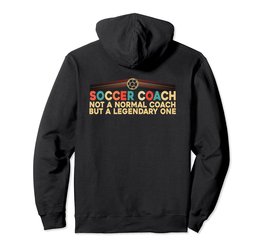Soccer Coaching Training Trainer Hoodie - Novelty Apparel for Adults