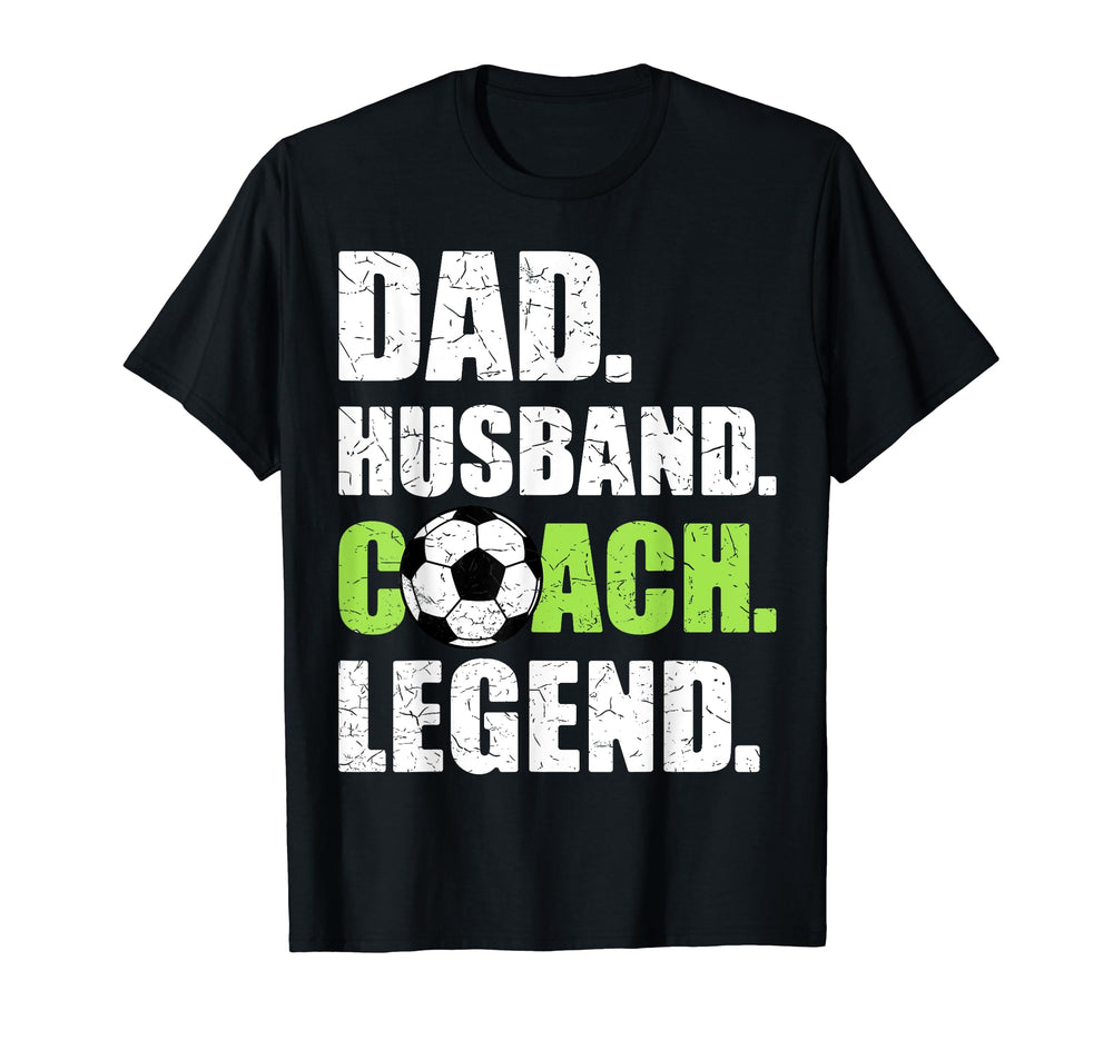 Dad Husband Coach Legend Father Papa T-Shirt - Graphic Print Men Women
