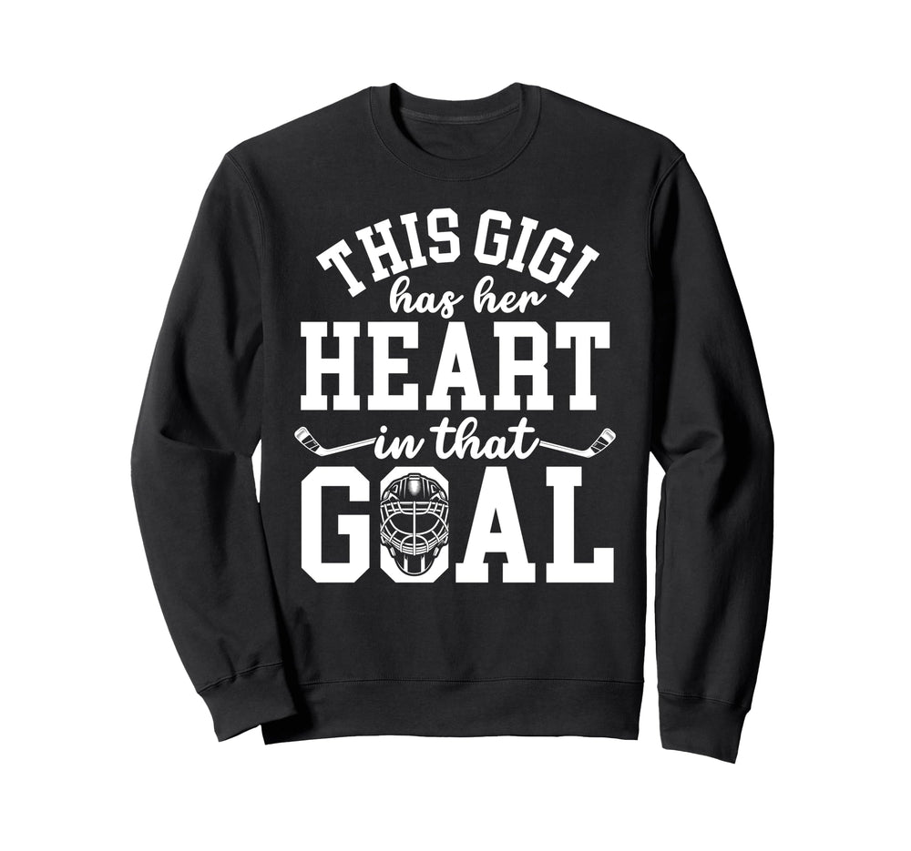 Proud Hockey Goalie Gigi Hockey Sweatshirt - Streetwear Style for Adults