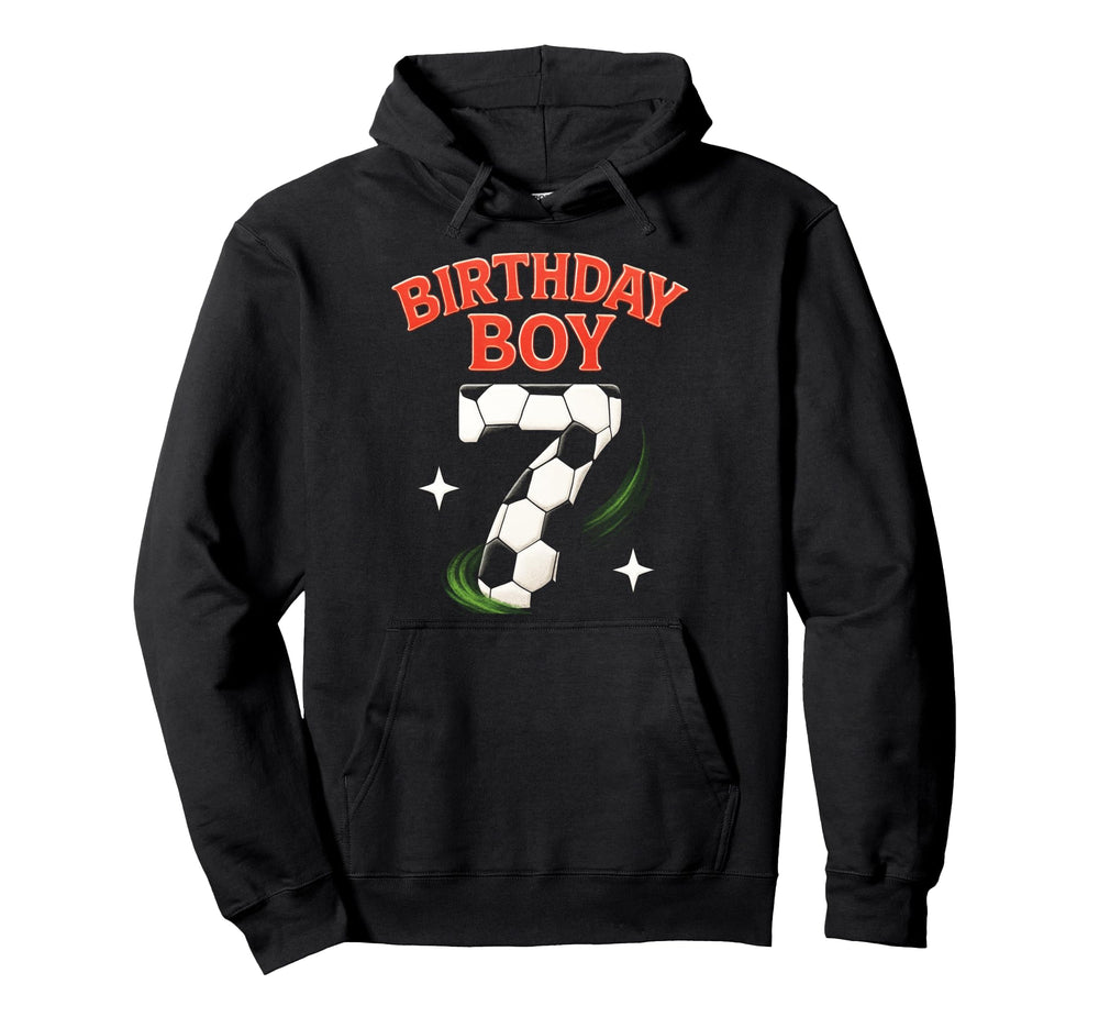Birthday 7Th Birthday Football Hoodie - Casual Everyday Wear Men Women