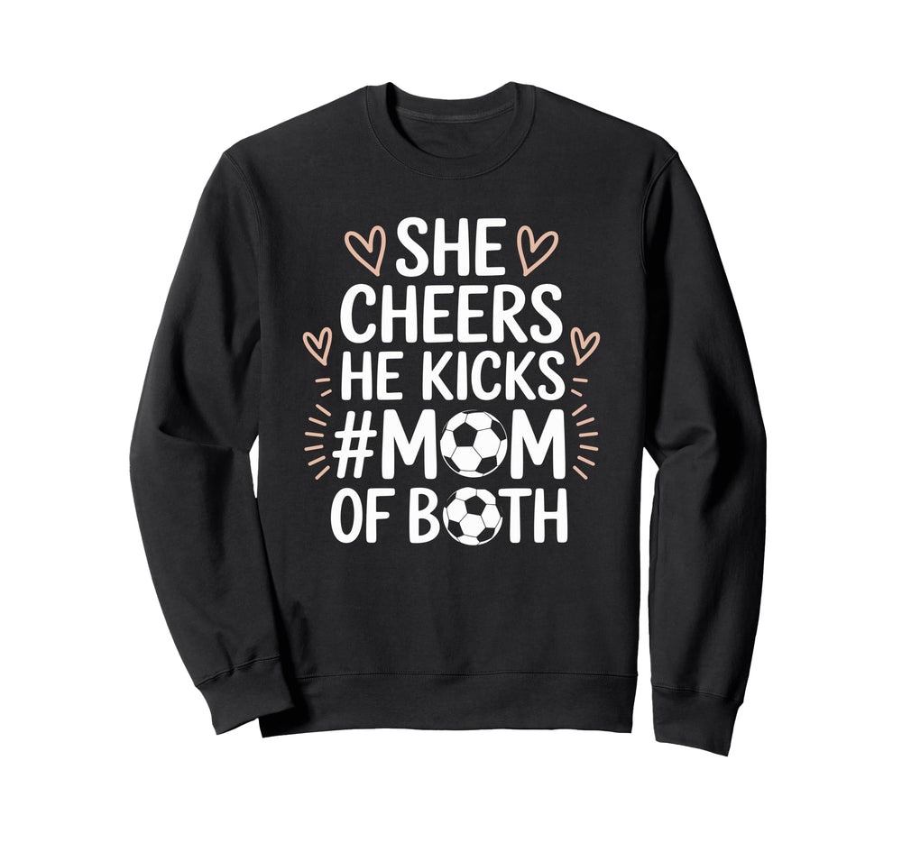 Soccer Player Mom And Goalkeeper Sweatshirt - Streetwear Style for Adults