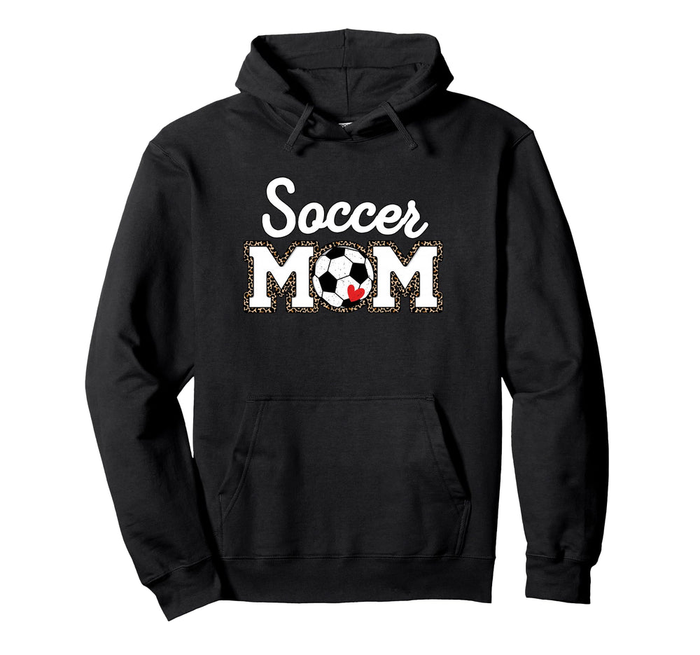 Soccer Mom Leopard Hoodie - Unique Graphic for Adults