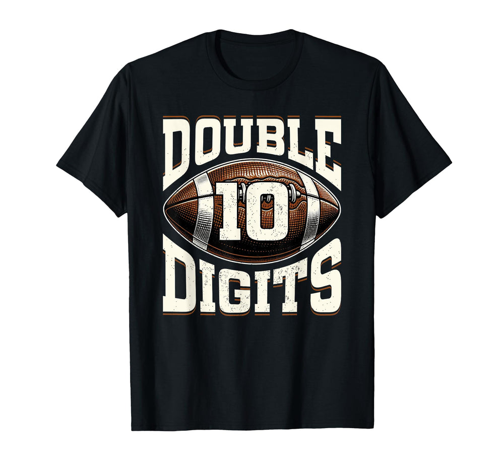 Double Digits Birthday Decorations T-Shirt - Aesthetic Graphic for Adults
