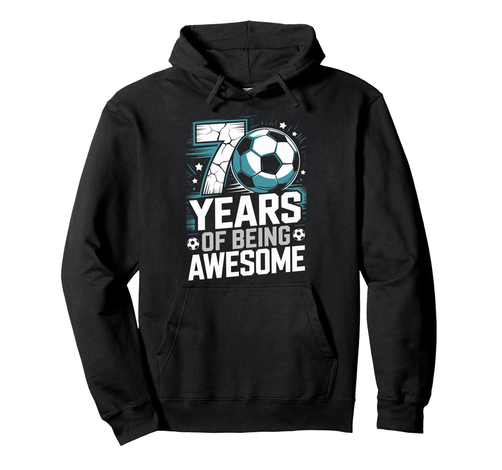 7 Years Being Awesome 7Th Birthday Hoodie - Fun Novelty Design for Adults