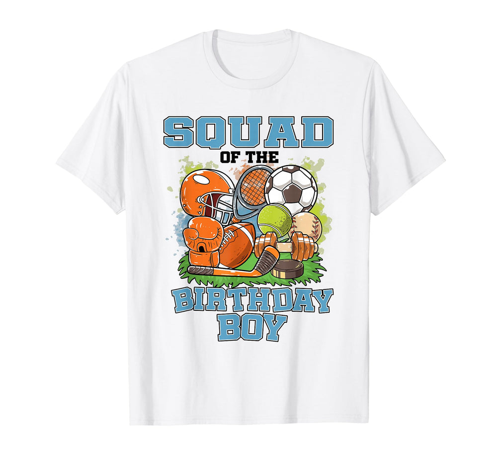 All Star Squad Birthday Basketball T-Shirt - Novelty Apparel Men Women
