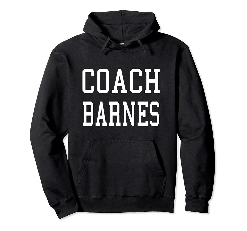 Coach Barnes Custom Football Soccer Hoodie - Custom Art Print Men Women