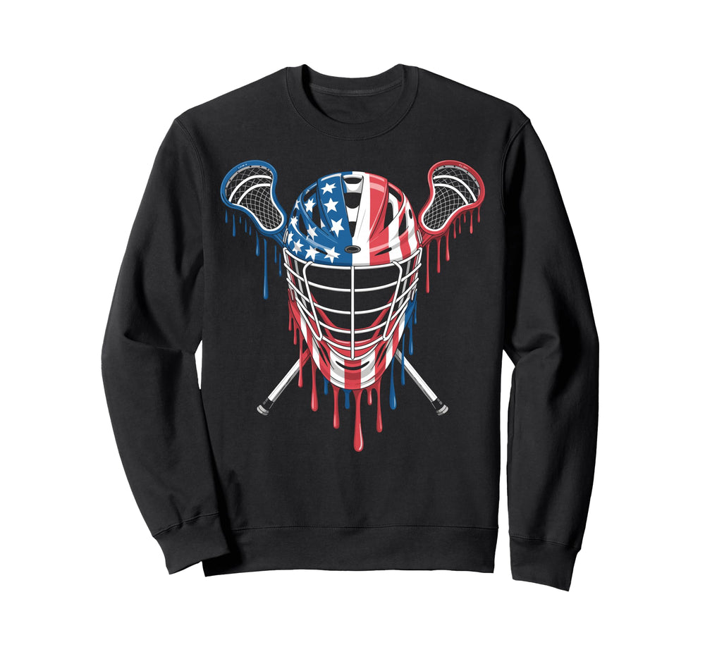 Lacrosse Goalie Lax Goalkeeper Sweatshirt - Fun Novelty Design for Adults