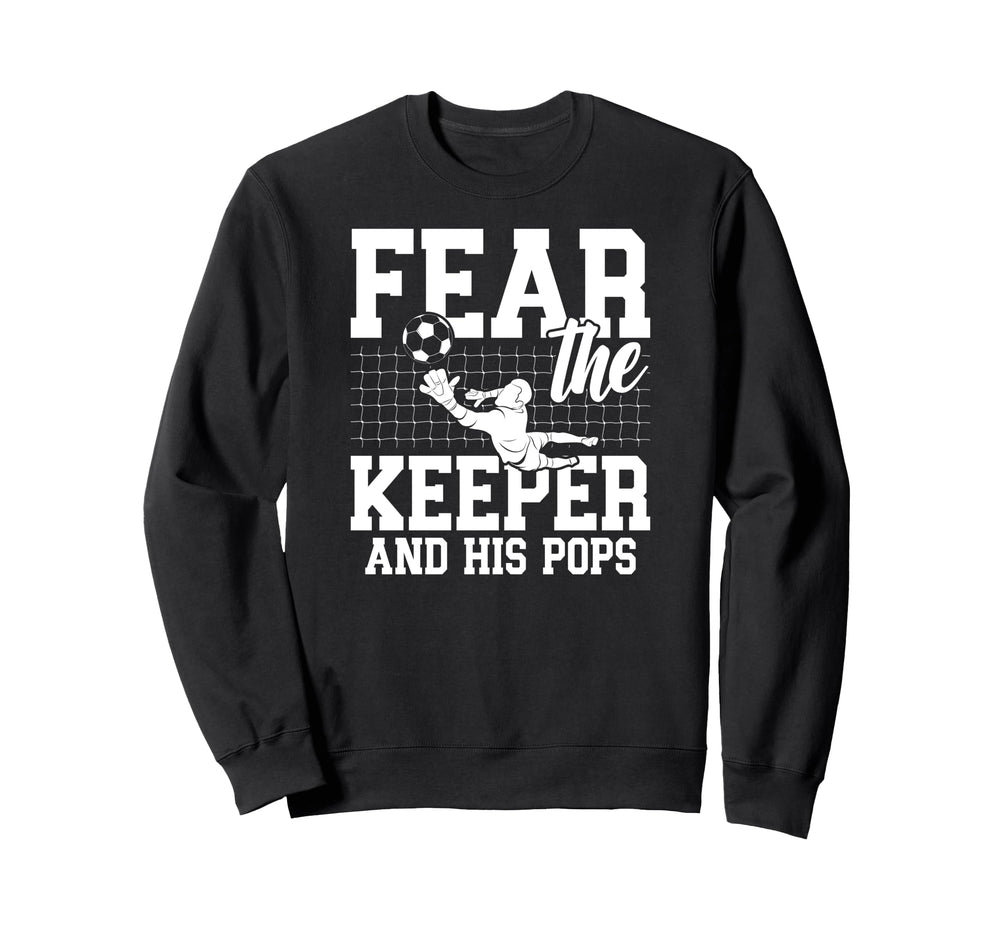 Fear Soccer Keeper Pops Soccer Sweatshirt - Streetwear Style for Adults