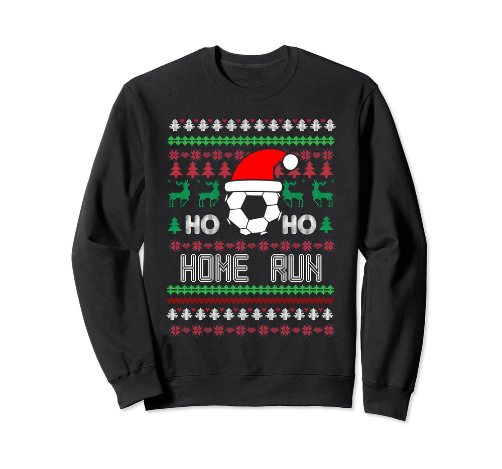 Soccer Goalkeeper Holiday Santa Claus Sweatshirt - Graphic Print Men Women