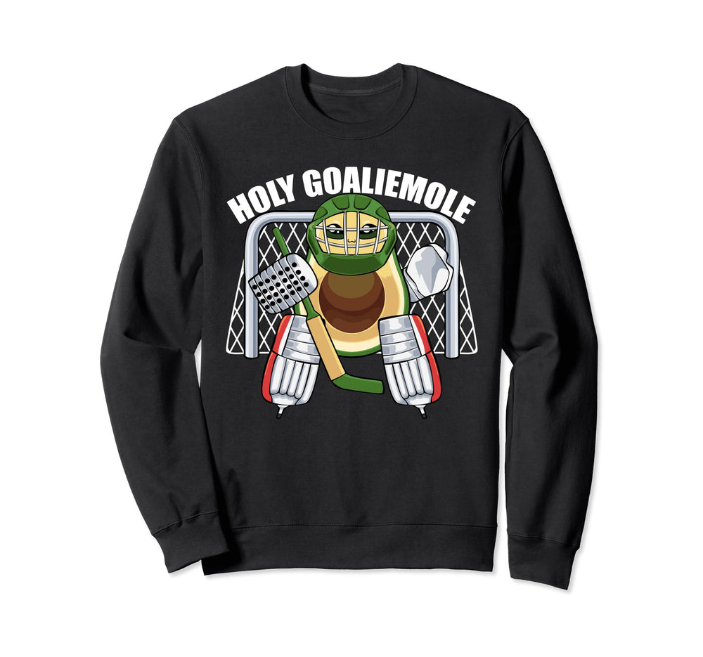 Funny Ice Hockey Goalie Holy Sweatshirt - Streetwear Style for Adults