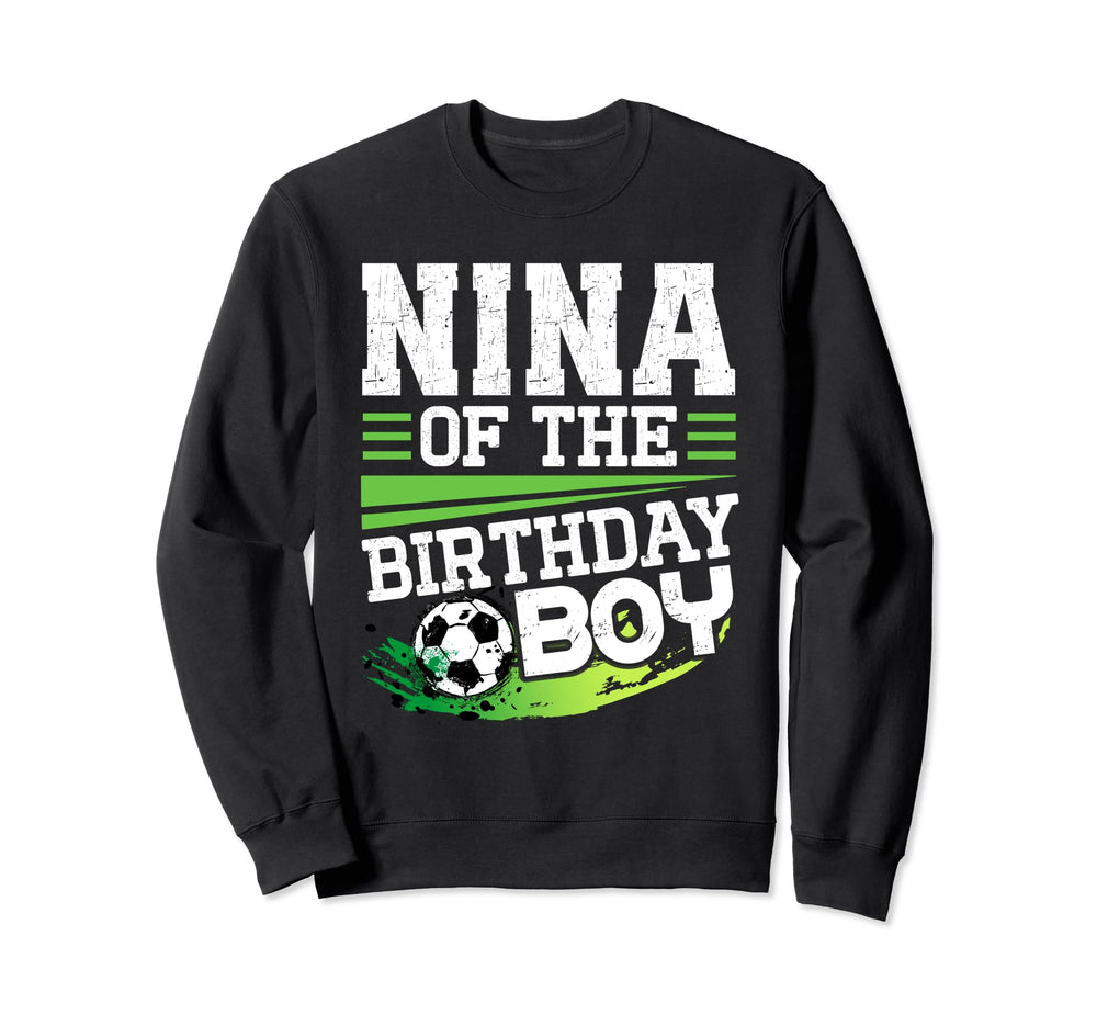 Soccer Birthday Nina Birthday Nina Sweatshirt - Unique Graphic for Adults