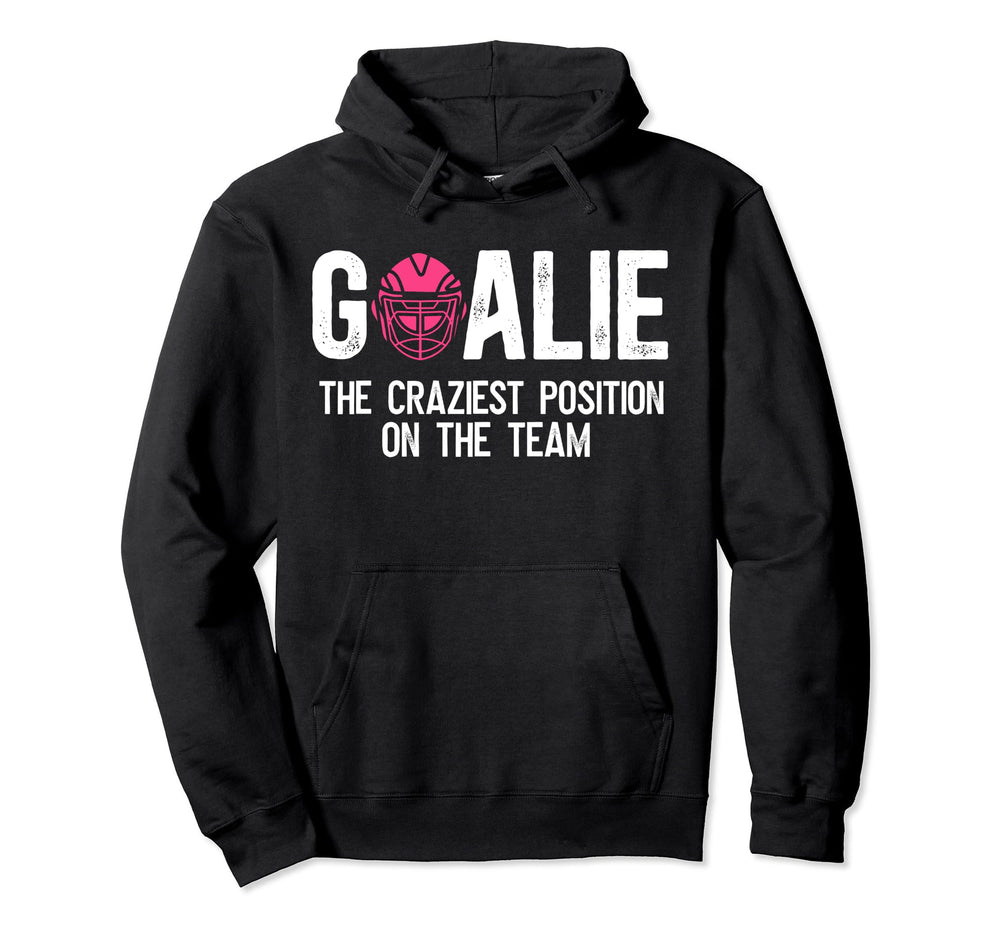 Field Hockey Goalie Definition Field Hoodie - Streetwear Style Men Women