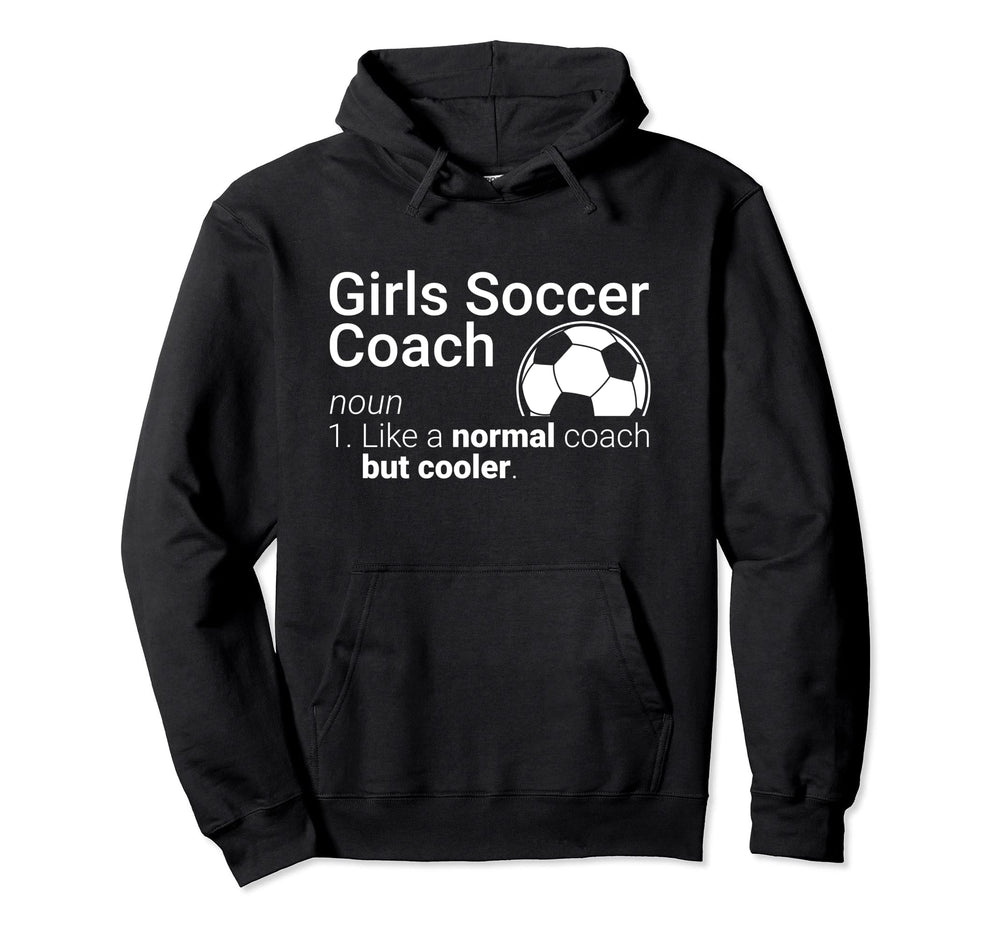 Soccer Coach Funny Soccer Definition Hoodie - Trendy Graphic for Adults