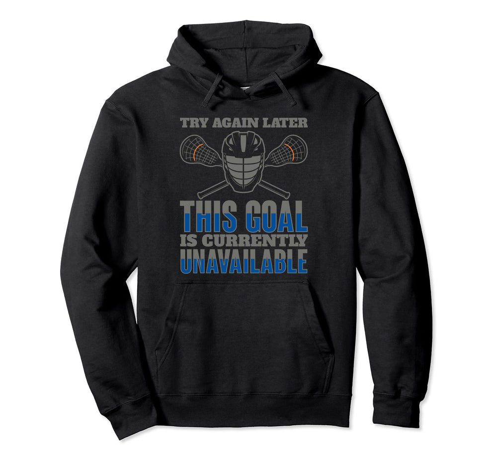Goalkeeper Lacrosse Player Lax Goalie Hoodie - Graphic Print Men Women