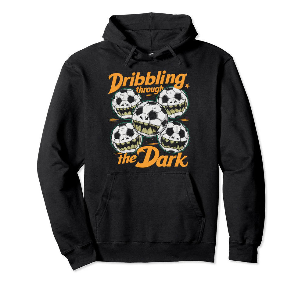 Soccer Halloween Spooky Goalkeeper Trick Hoodie - Graphic Print Men Women