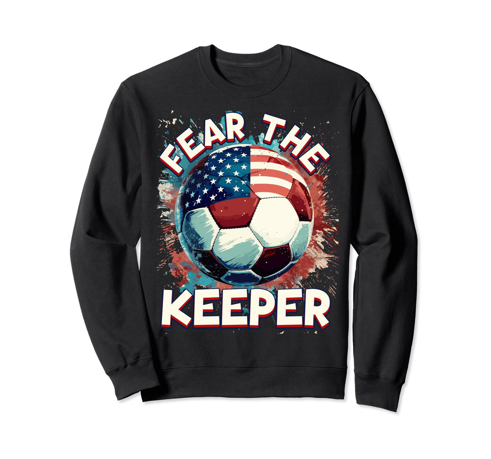 Goalie Soccer Player Goalkeeper Sweatshirt - Graphic Print for Adults