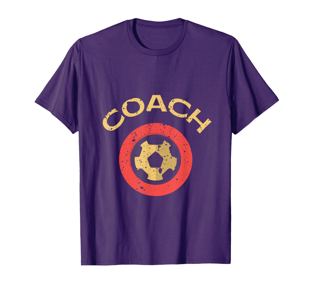 Soccer Coach T-Shirt - Minimalist Print Unisex