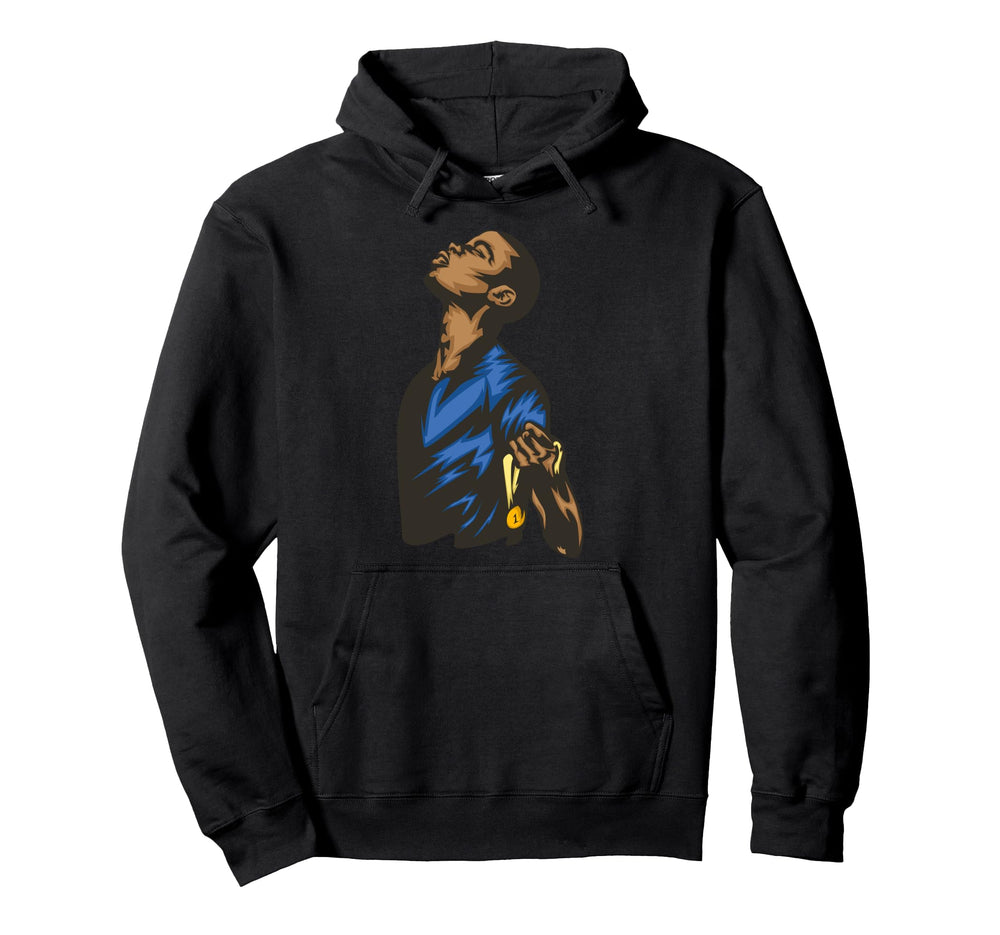 Victorious Soccer Player Footballer Hoodie - Graphic Print Men Women