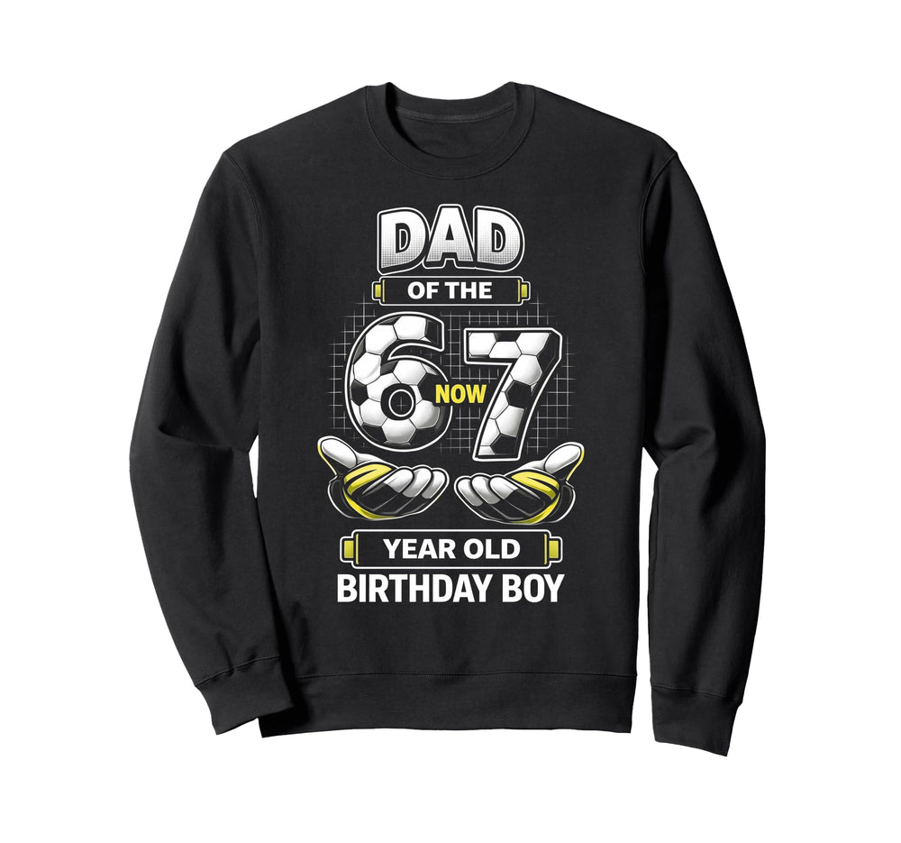 Birthday I Was 6 Now Im 7 Six Seven Sweatshirt - Trendy Graphic Unisex